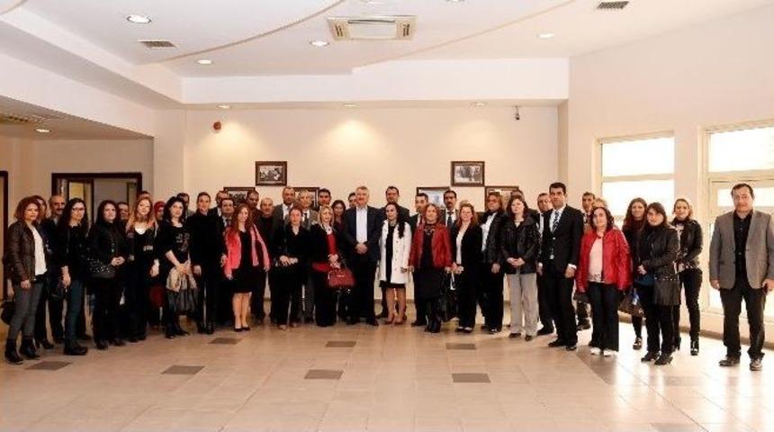 Okullardan Başkan Karalar&rsquo;a Teşekk&uuml;r Ziyareti