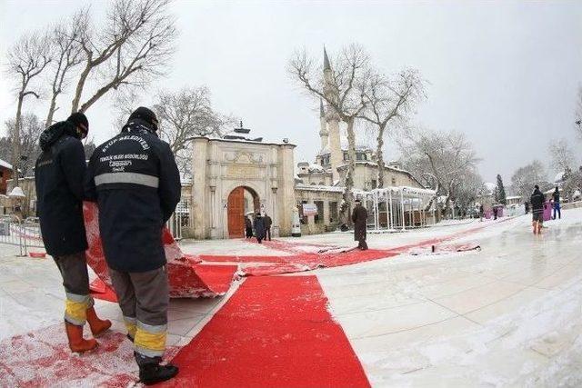 Eyüp Belediyesi’nde Kar Alarmı