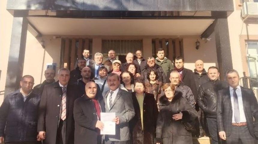 Yeni İl Başkanı Mazbatası Aldı