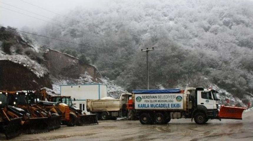 Serdivan Kışa Hazır