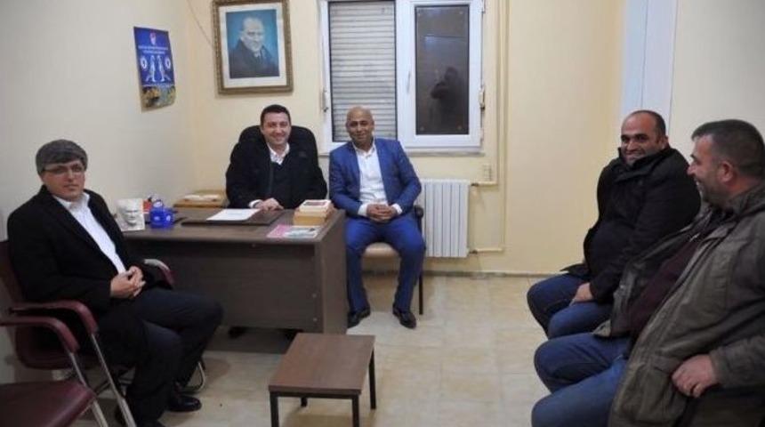 Başkan Bakıcı Güvercin Sevenler Derneği’ni Ziyaret Etti