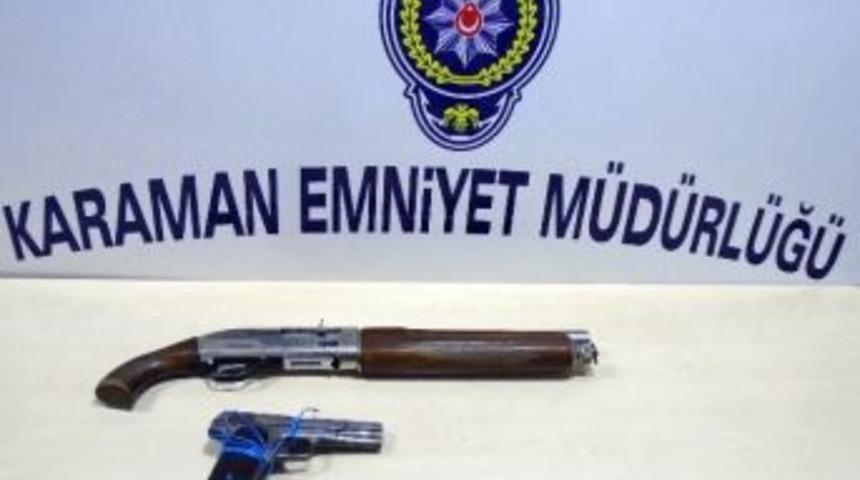 Karaman&rsquo;da Kurşunlama Olayına Karışan 2 Kişi Yakalandı