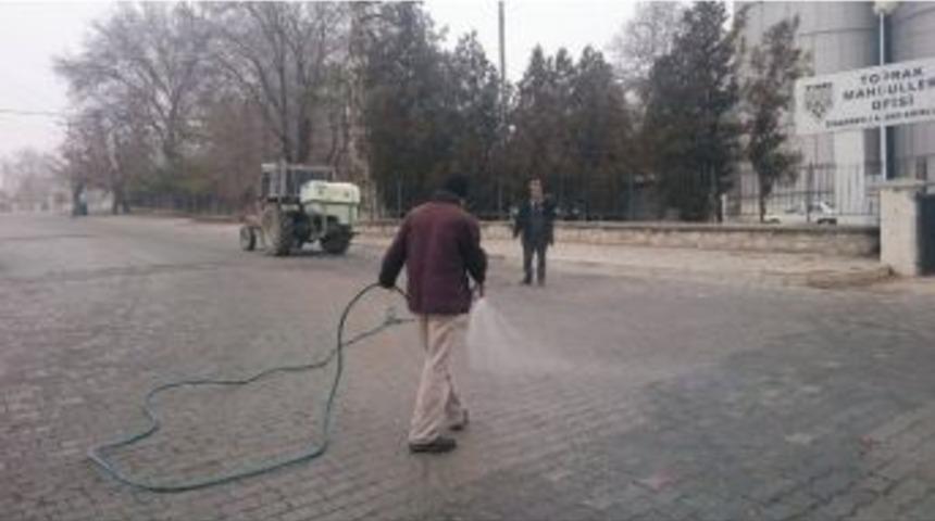 Cihanbeyli&rsquo;de Buzlanmaya Karşı Sol&uuml;syonlu &Ouml;nlem