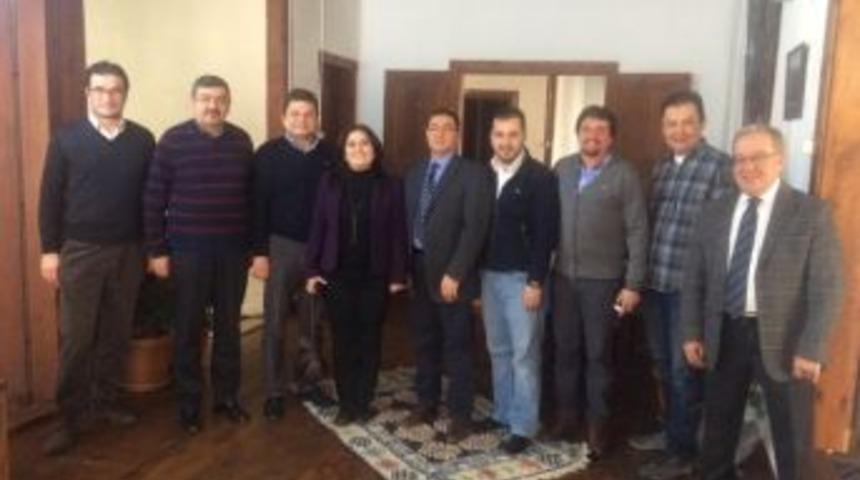 Eczacılar Odası, Anadolu Hastanesi Y&ouml;netimini Ziyaret Etti