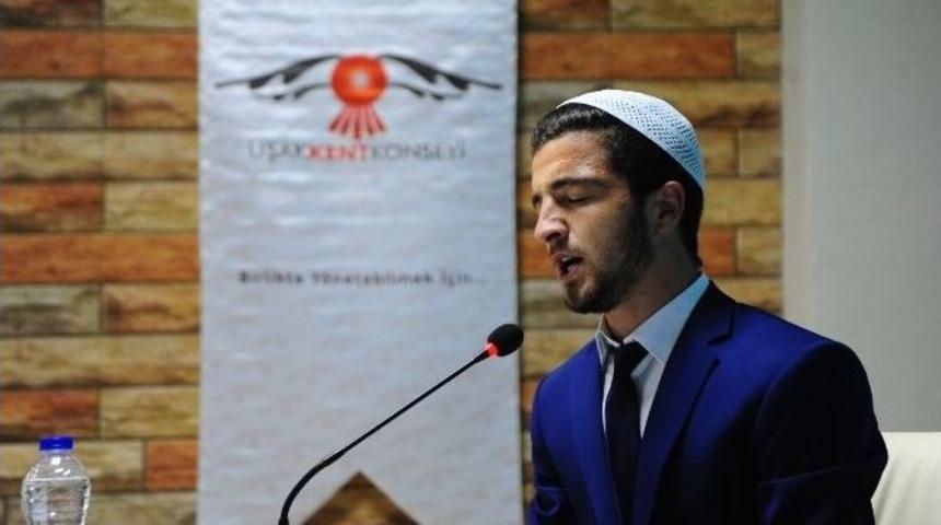 Uşak&rsquo;ta Gen&ccedil;lik, Mehmet Akif&rsquo;i Andı