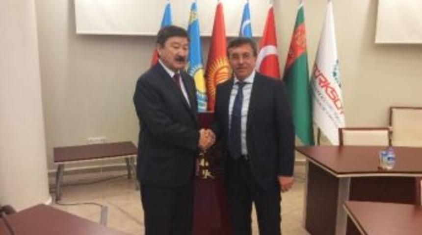 Başkan &Ccedil;etin, T&uuml;rksoy&rsquo;u Ziyaret Etti