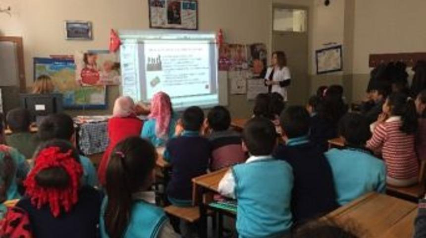 Cumhuriyet İlkokulu&rsquo;nda Temizlik Ve Hijyen Eğitimi