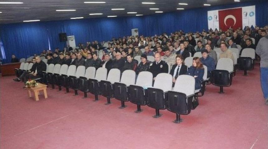 G&uuml;venlik G&ouml;revlilerine Dolandırıcılık Konularında Eğitim Semineri D&uuml;zenlendi