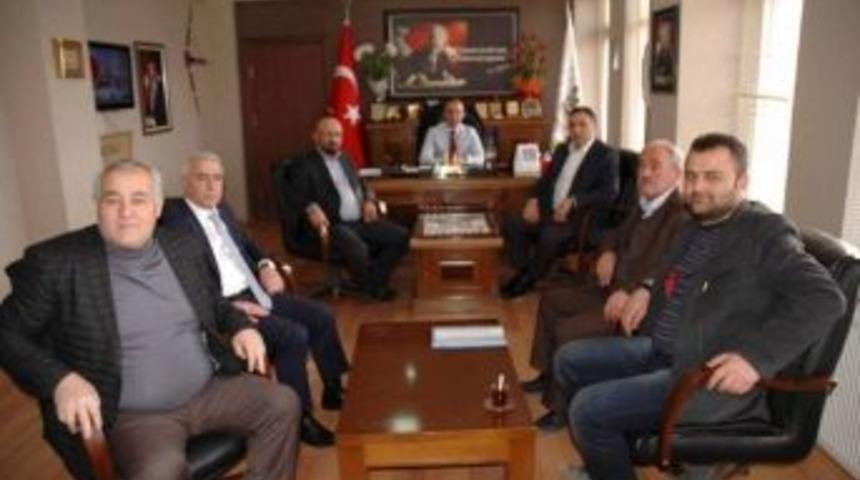İl Genel Meclis Başkanı Kayık&ccedil;ı Han&ouml;n&uuml; Belediye Başkanı U&ccedil;ar&rsquo;ı Ziyaret Etti