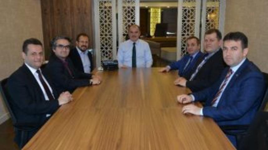 Başkan G&uuml;rlesin&rsquo;e İmam Hatip Lisesi Mezunlarından Ziyaret