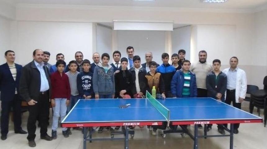 Semt Konaklarında Masa Tenisi Turnuvası