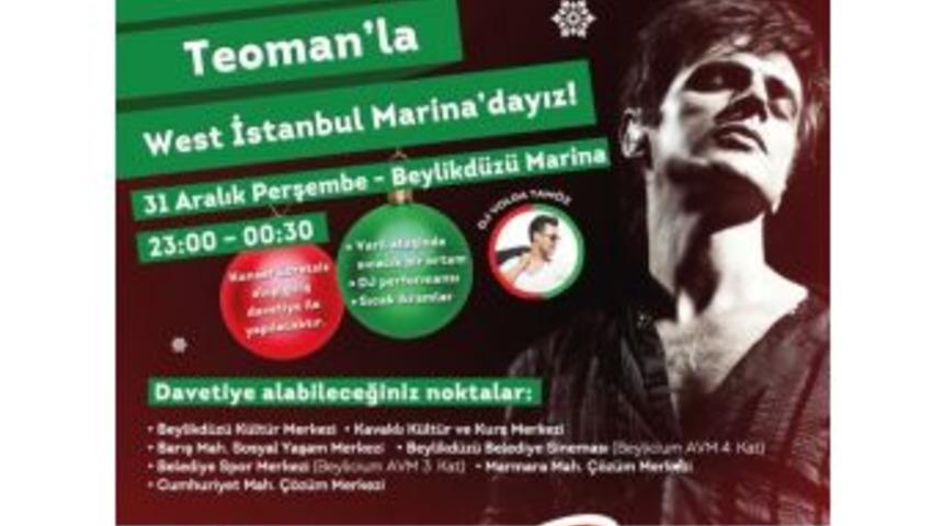 Teoman, Yılbaşı Gecesi Beylikd&uuml;z&uuml;&rsquo;nde Sahne Alacak