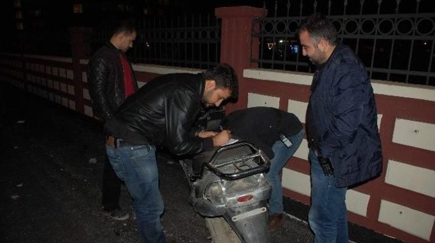 Ş&uuml;pheli Motosiklet &rsquo;hurda&rsquo; &Ccedil;ıktı