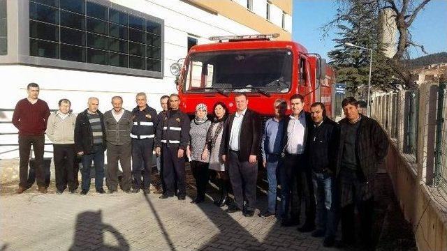 Orhaneli Devlet Hastanesi’nde Nefes Kesen Yangın Tatbikatı