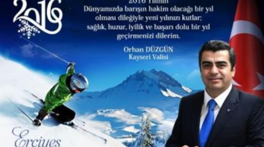 Vali Orhan D&uuml;zg&uuml;n&rsquo;&uuml;n, &ldquo;yeni Yıl&rdquo; Mesajı