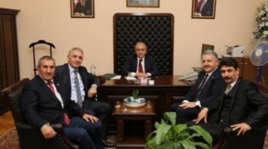 Ak Parti Kars, Ardahan Ve Iğdır Milletvekillerinden Başbakan Yardımcısı Elvan&rsquo;a Ziyaret
