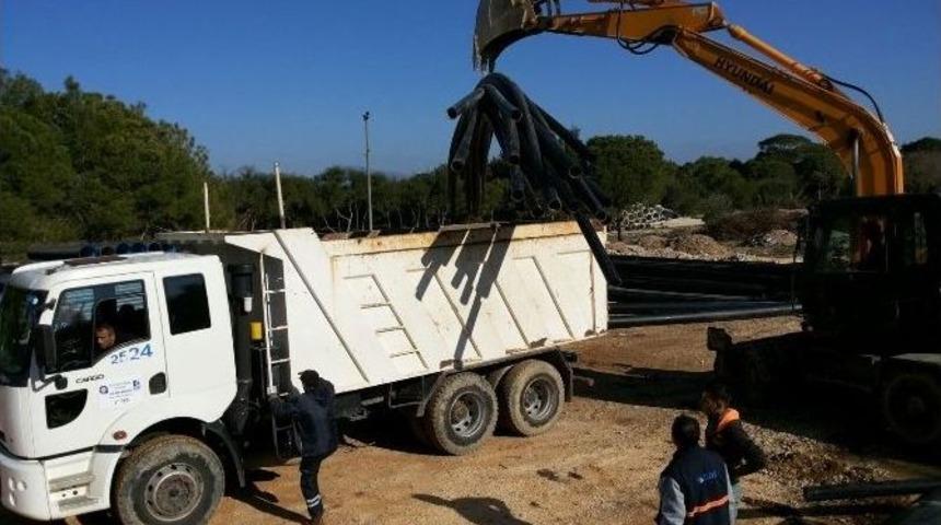 &Ouml;renşhir Ve &Ccedil;engerde İ&ccedil;mesuyu Hatları Yenileniyor