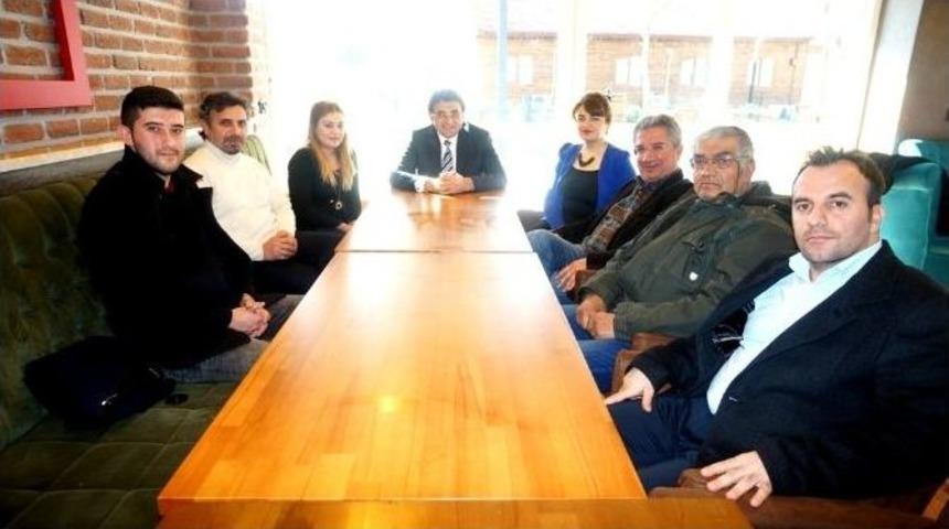 Başkan Sel&ccedil;uk Yerel Basını Ağırladı