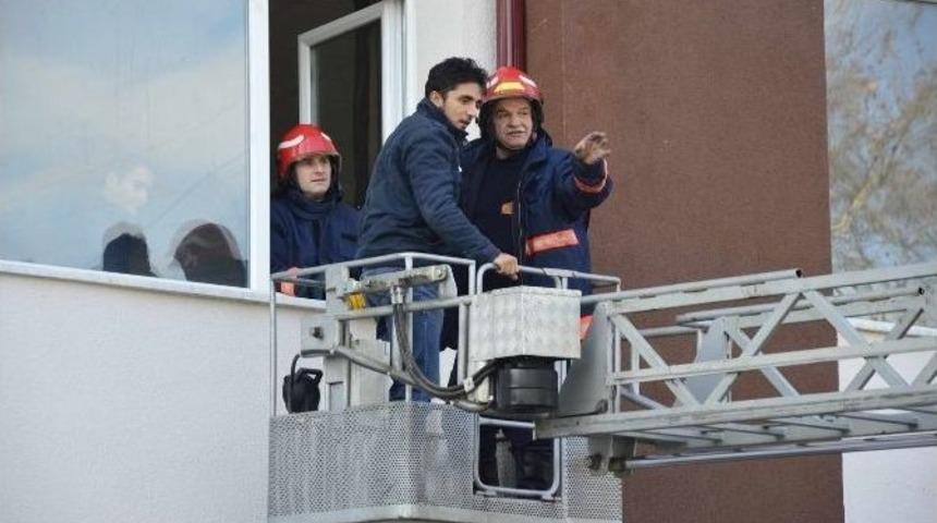 Sapanca Myo&rsquo;da Yangın Tatbikatı