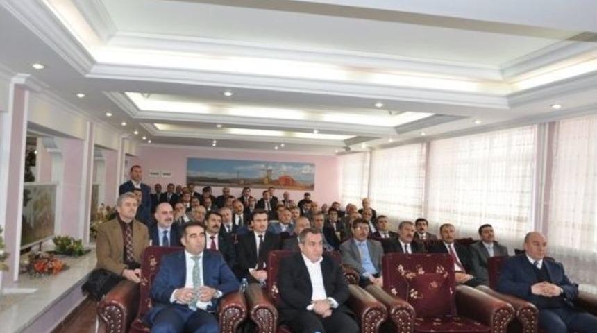 Muş&rsquo;ta 2015 Yılı Yatırımları Değerlendirme Toplantısı