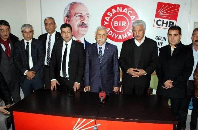 Chp’de Görev Değişimi Gerçekleştirildi