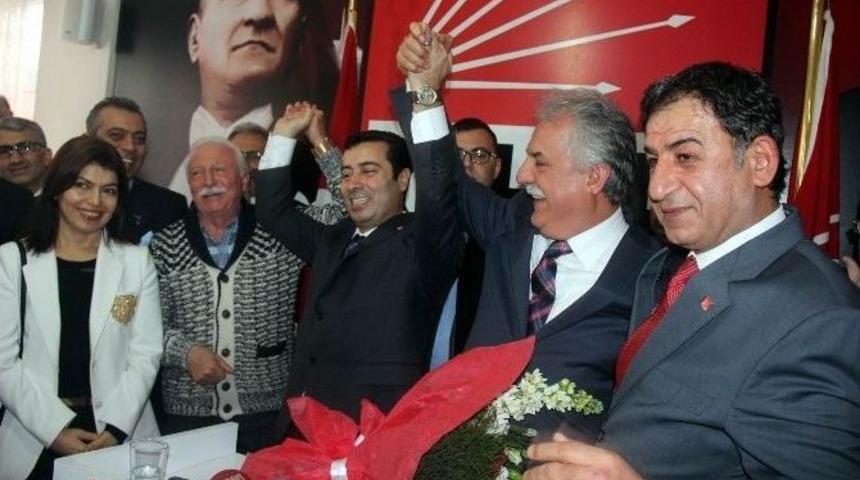 Chp İl Başkanı Keskin G&ouml;revi Teslim Aldı