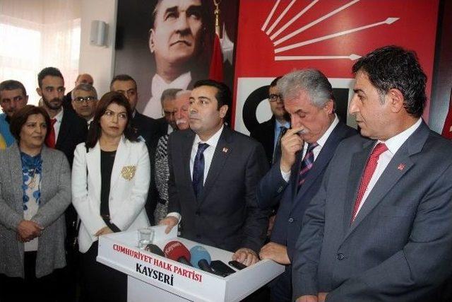 Chp İl Başkanı Keskin Görevi Teslim Aldı