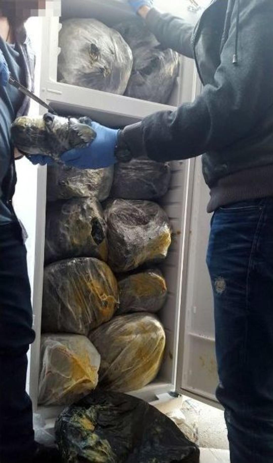 Beyaz Eşya İ&ccedil;inde Uyuşturucu