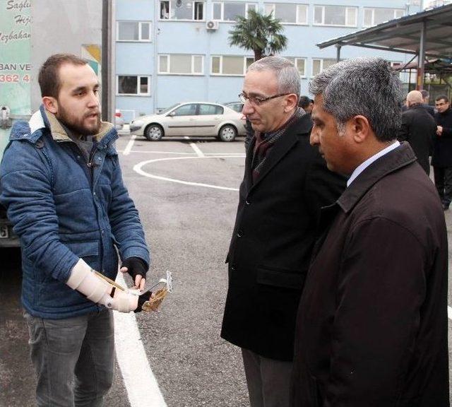 Samsun Emniyet Müdürlüğü Doğudaki Polisler İçin Kurban Kesti