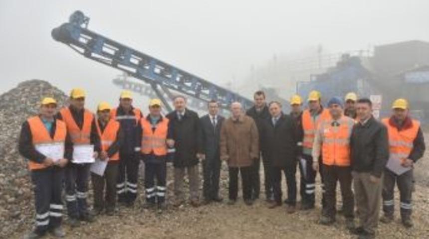 Taş Ocağı Operat&ouml;rlerine Sertifika