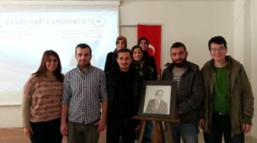 D&uuml;nyaca &Uuml;nl&uuml; Matematik&ccedil;i Cahit Arf D&uuml;&rsquo;de Anıldı