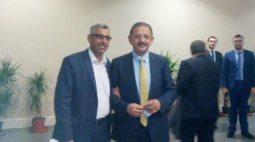 B&uuml;ro Memur-sen Şube Başkanı &Ccedil;etinkaya&rsquo;dan &Ouml;zhaseki&rsquo;ye Ziyaret