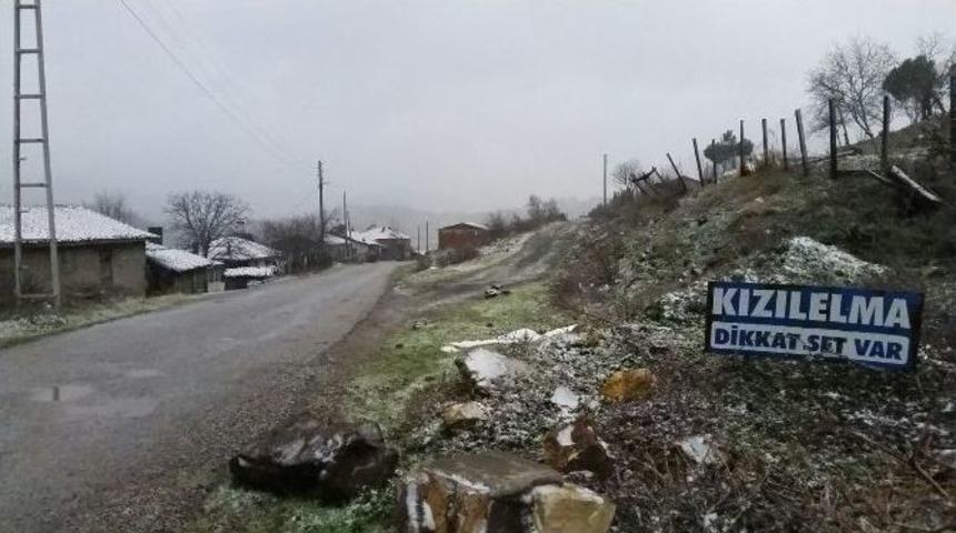 &Ccedil;anakkale&rsquo;de Kar Yağışı