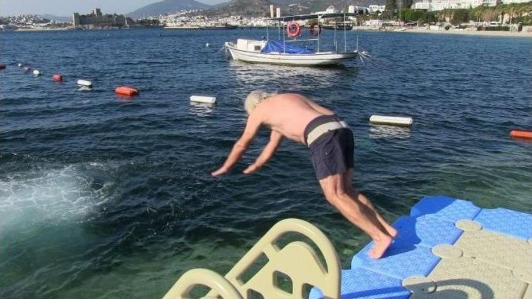 Memlekette Kar, Bodrum&rsquo;da Deniz Keyfi