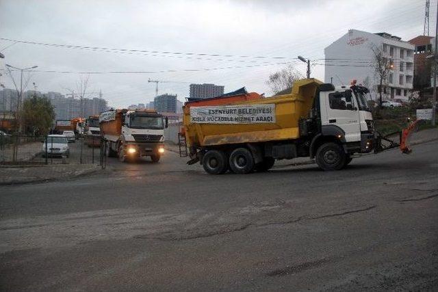 Esenyurt Belediyesi Kış Hazırlıklarını Tamamladı