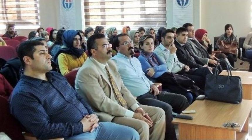 İslahiye Myo&rsquo;da &rsquo;viral Hepatitler&rsquo; Konferansı D&uuml;zenlendi