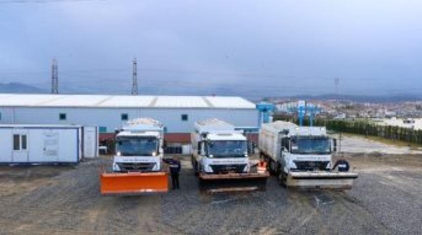 B&uuml;y&uuml;kşehir Karla M&uuml;cadele Mesaisine Başladı