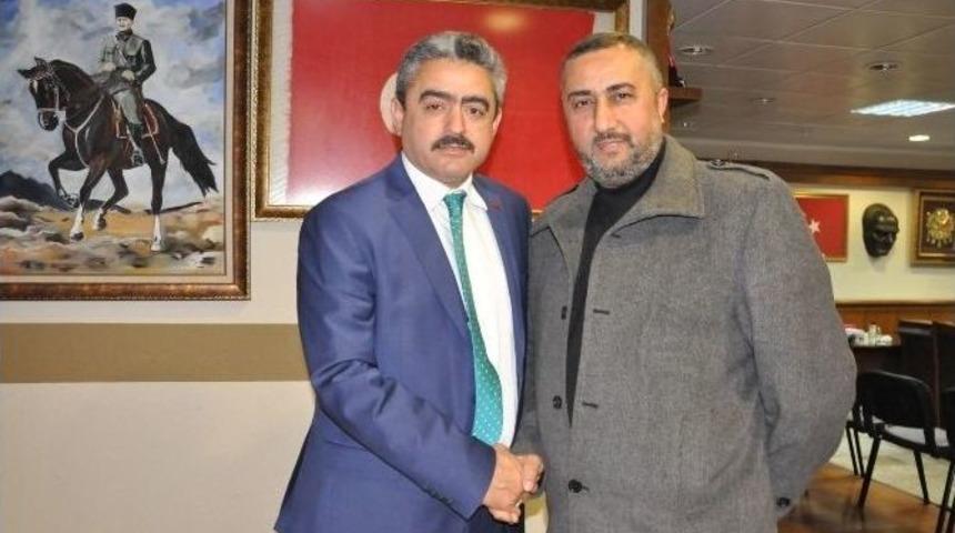 Nazilli Oda Başkanları Alıcık&rsquo;ı Makamında Ziyaret Etti