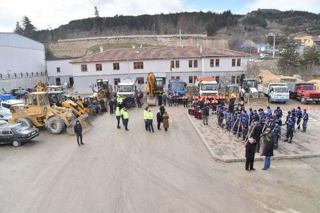 Kastamonu Belediyesi Karla Mücadeleye Hazır