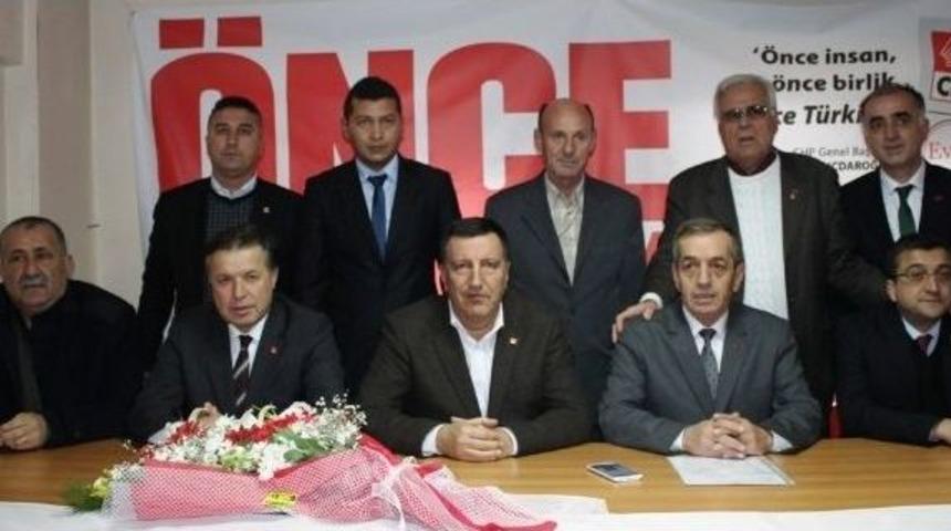 &Ccedil;anakkale Chp İl Başkanı Nejat &Ouml;nder Mazbatasını Aldı