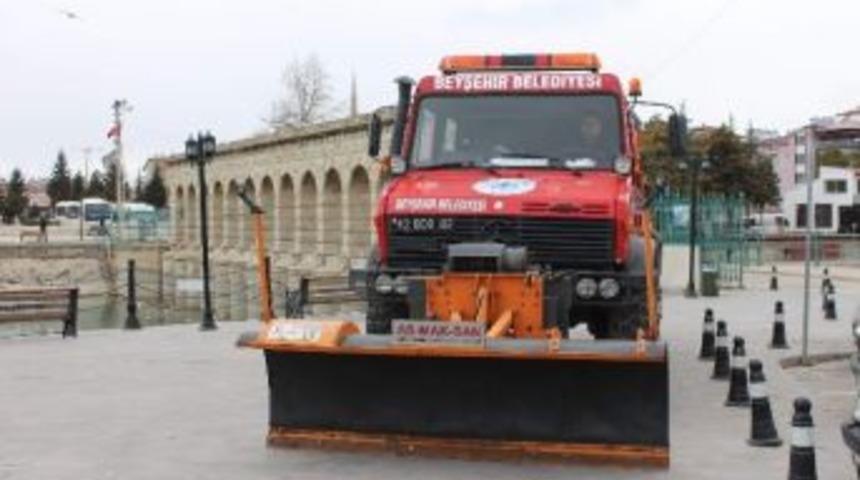 Beyşehir Belediyesi Kış Teyakkuzunda