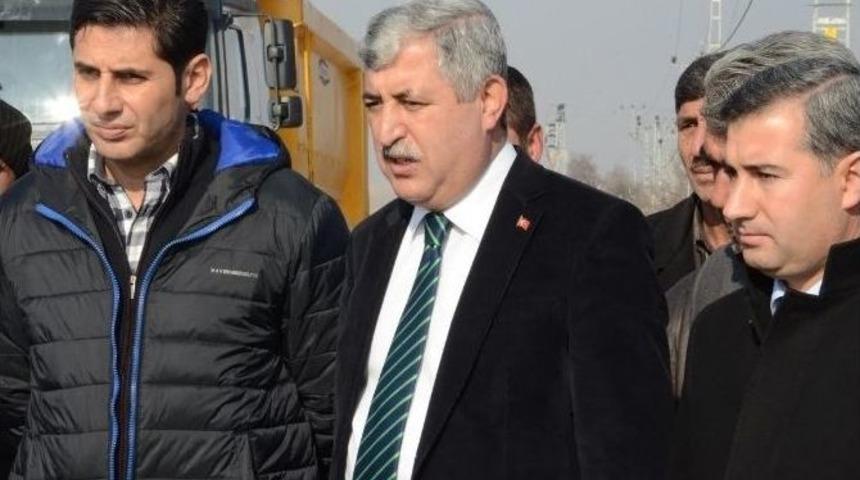 Başkan Polat, &Ccedil;alışmaları Yerinde İnceledi