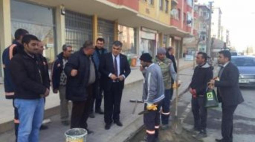 Ereğli&rsquo;de Altyapı &Ccedil;alışmaları Devam Ediyor