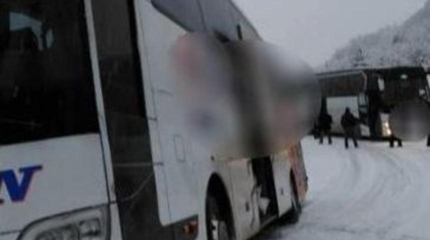 Kastamonu&rsquo;da Kar Yağışı