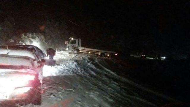 Kastamonu’da Kar Yağışı