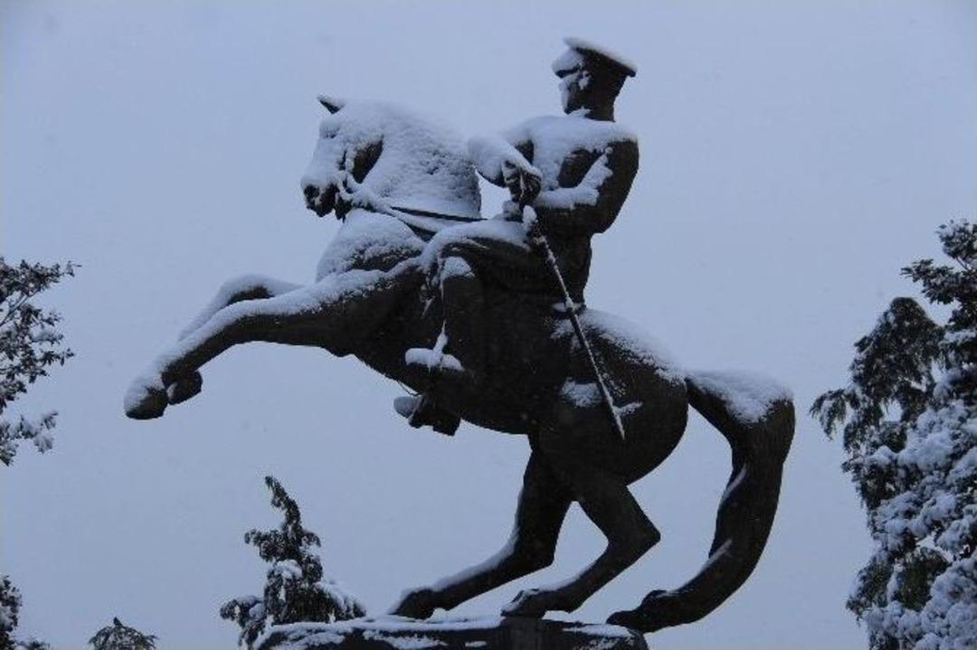 Samsun&rsquo;dan Kartpostallık Kar Manzaraları