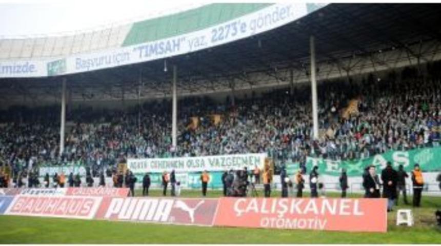 Bursaspor, 8 Bin Seyirci Ortalamasıyla Oynadı