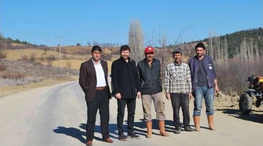 Başkan Bilal Demirci: K&ouml;y Yollarında Genişletme Ve Onarım &Ccedil;alışması Tamamlandı