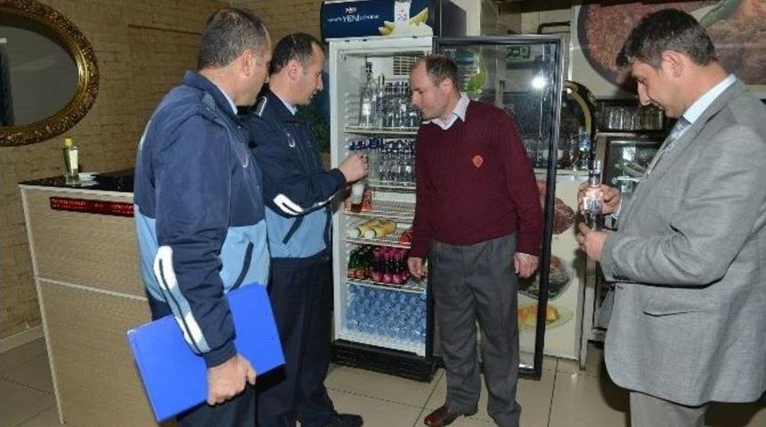 Alkoll&uuml; Mekanlara Yıl Başı Denetimi