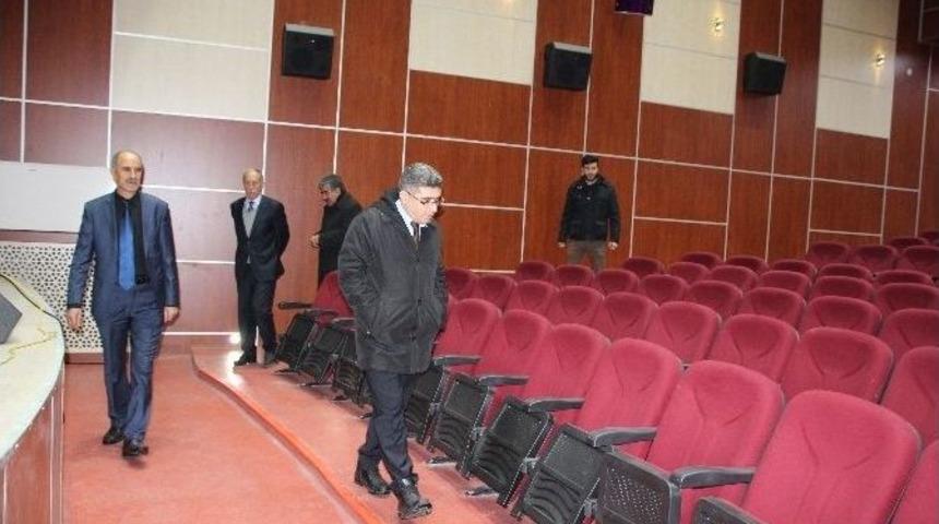 Kobani Olaylarında Yakılan K&uuml;lt&uuml;r Merkezinin Onarımı Tamamlandı